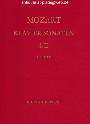 Klavier-Sonaten I / II. Urtext. Für Klavier zu zwei Händen. Nach den Quellen neu herausgegeben von C.A. Martienssen und Wilhelm Weismann. Edition Peters […]