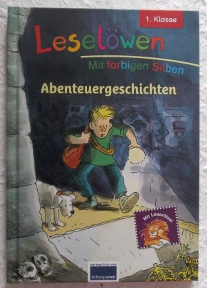 Leselöwen mit farbigen Silben Abenteuergeschichten 1. Klasse Mit Leserätsel