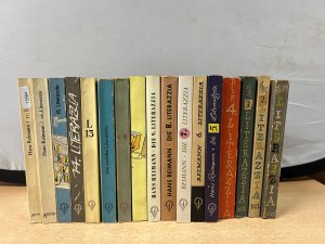 Konvolut. Die Literazzia. Ein Streifzug durchs Dickicht der Bücher. 17 Bücher / komplett