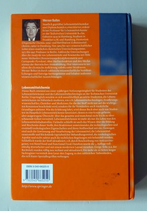 gebrauchtes Buch – Werner Baltes – Lebensmittelchemie