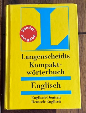 gebrauchtes Buch – Langenscheidt-Redaktion – Kompaktwörterbuch Englisch