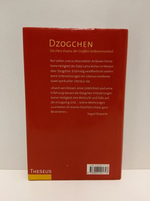 gebrauchtes Buch – Dalai Lama XIV – Dzogchen - Die Herz-Essenz der Grossen Vollkommenheit