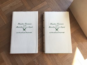 Theodor Fontane und Bernhard von Lepel Ein Freundschaftsbriefwechsel, 2 Bücher