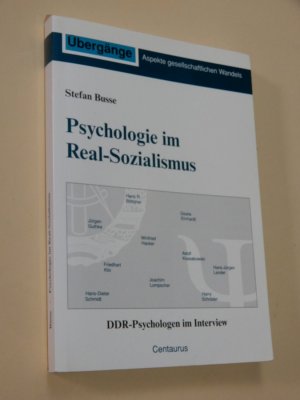 gebrauchtes Buch – Stefan Busse – Psychologie im Real-Sozialismus