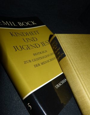 gebrauchtes Buch – Emil Bock – Kindheit und Jugend Jesu / Beiträge zur Geistesgeschichte der Menschheit / Band 5