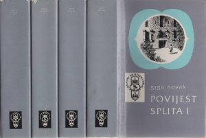 gebrauchtes Buch – Grga Novak – Povijest Splita   ---   Bände   1 bis  4