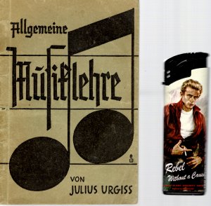 antiquarisches Buch – Julius Urgiss – Allgemeine Musiklehre