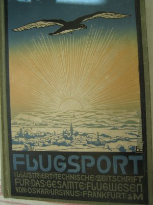 Flugsport - Illustrierte; Gesamter Jahrgang 1918; flugtechnische Zeitschrift und Anzeiger für das gesamte Flugwesen. Gesamter Jahrgang 1918; gebunden […]