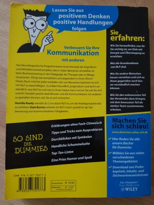 gebrauchtes Buch – Ready, Romilla; Burton – Neurolinguistisches Programmieren für Dummies