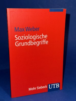 gebrauchtes Buch – Max Weber – Uni-Taschenbücher Nr. 541: Soziologische Grundbegriffe