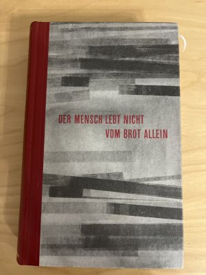 antiquarisches Buch – Wladimir Dudinzew – Der Mensch lebt nicht vom Brot allein