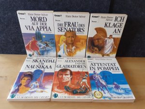 6x C.V.T im Dienste der Caesaren * Band 1-6 * Krimi Antike