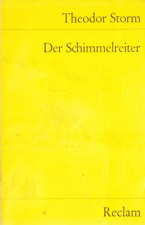 gebrauchtes Buch – Theodor Storm – Der Schimmelreiter - Novelle