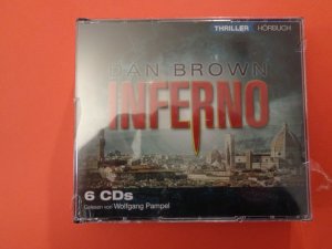 neues Hörbuch – Dan Brown – Inferno : Dan Brown - Hörbuch Thriller  6 CDs gelesen von Wolfgang pampel NEU & OVP