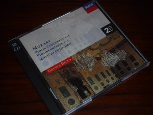 gebrauchter Tonträger – Wolfgang Amadeus Mozart / Mayumi Fujikawa – Mozart - Violinkonzerte 1-5 - Violin Concertos 1-5 - Mayumi Fujikawa - 2.CD's