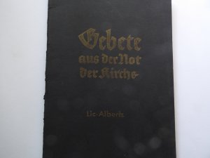 gebrauchtes Buch – Lic. Albertz – Gebete aus der Not der Kirche