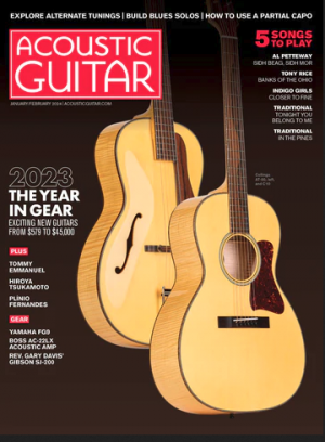 gebrauchtes Buch – Acoustic Guitar – Acoustic Guitar Magazine Jan Feb 2024