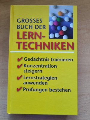 gebrauchtes Buch – Grosses Buch der Lerntechniken - Gedächtnis trainieren / Konzentration stiegern / Lernstrategien anwenden / Prüfungen bestehen.