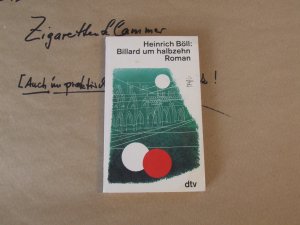 gebrauchtes Buch – Heinrich Böll – Billard um halb zehn