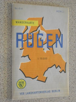 wanderkarte rügen nr.408