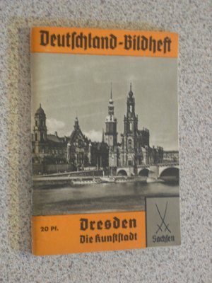 gebrauchtes Buch – deutschland bildheft - dresden die kunststadt