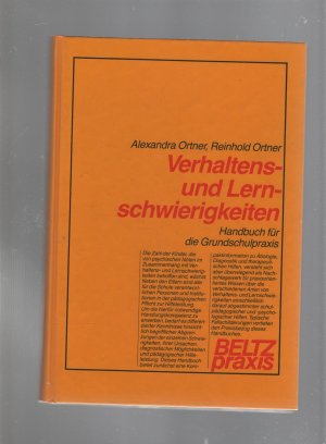 gebrauchtes Buch – Ortner, Alexandra; Ortner – Verhaltens- und Lernschwierigkeiten