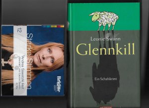 gebrauchtes Buch – Leonie Swann – Glennkill - Ein Schafskrimi  und Andrea Sawatzki liest "Glennkill"  4 CDs