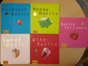 gebrauchtes Buch – Various – Auswählen, Gräfe und Unzer Basics,  Cocktail, for Lovers, Money, Sweet, Wine, je 10 €