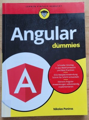 gebrauchtes Buch – Nikolas Poniros – Angular für Dummies