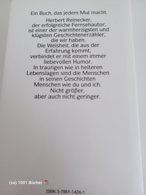 gebrauchtes Buch – Herbert Reinecker – Ich hab' vergessen, Blumen zu besorgen ~ Geschichten