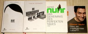 Er ist wieder da + Die Hungrigen und die Satten + Das Geheimnis des perfekten Tages + Gibt es intelligentes Leben?