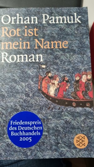 gebrauchtes Buch – Orhan Pamuk – Rot ist mein Name