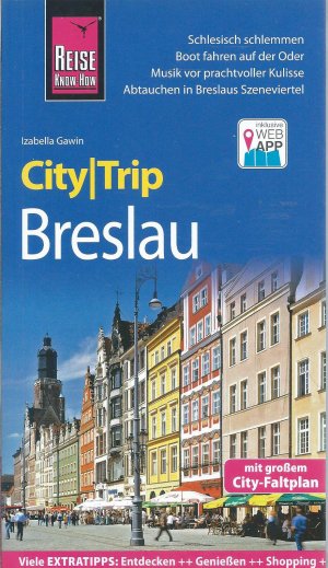 gebrauchtes Buch – Izabella Gawin – Breslau - mit großem City-Faltplan