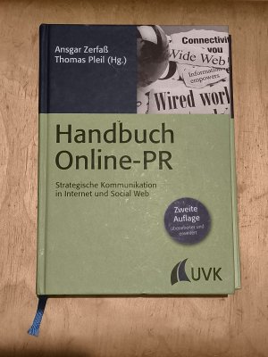 gebrauchtes Buch – Zerfaß, Ansgar; Pleil, Thomas – Handbuch Online-PR - Strategische Kommunikation in Internet und Social Web