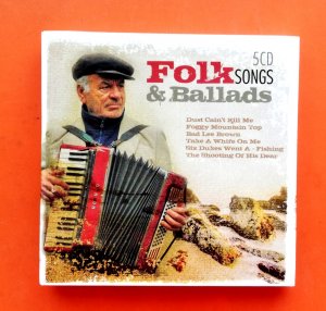 gebrauchter Tonträger – Woody Guthrie; Ewan Maccoll – FolkSongs & Ballads - 5 CD