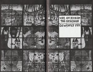 gebrauchtes Buch – Friedensreich Hundertwasser Kalendarium – Das Buch vom 17. Jänner (Januar)