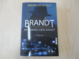 gebrauchtes Buch – Marwin Wolf – Brandt - im Namen der Angst - Thriller