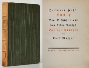 Knulp., Drei Geschichten aus dem Leben Knulps. [Signierte und nummerierte Vorzugsausgabe].