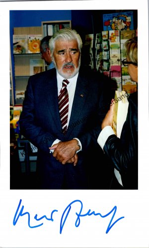 Original Autogramm Mario Adorf (*1930) Schauspieler /// Autogramm Autograph signiert signed signee