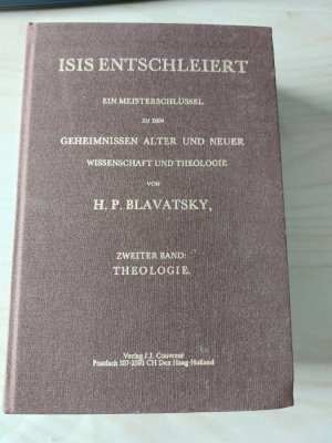 Isis entschleiert Band 2 Theologie