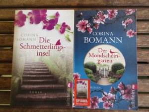 gebrauchtes Buch – Corina Bomann – Bücherset - Der Mondscheingarten / Die Schmetterlingsinsel