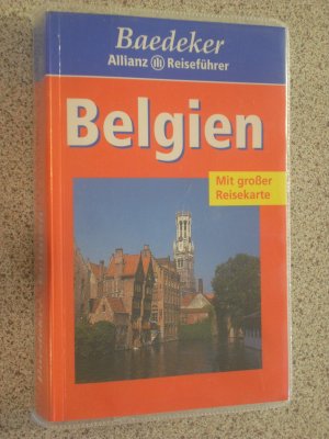 gebrauchtes Buch – baedeker – belgien - mit großer reisekarte