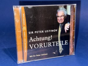 Achtung! VORURTEILE  ( Audio-CD ) - mit Sir Peter Ustinov ; Live-Mitschnitt einer Veranstaltung im Hotel Vier Jahreszeiten in Hamburg im Dezember 2003