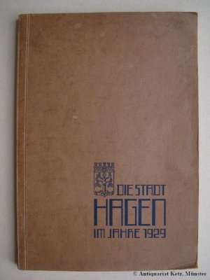 antiquarisches Buch – Die Stadt Hagen im Jahre 1929.