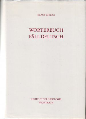 Wörterbuch Pali-Deutsch - Mit Sanskrit-Index