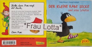 gebrauchtes Buch – Nele Moost (Text) – Der kleine Rabe Socke und seine Schätze Pixi Buch Nr. 1736 - Einzeltitel aus der Pixi Bücher Serie 193