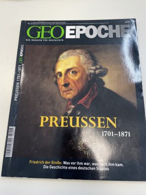 gebrauchtes Buch – Michael Schaper – GEO Epoche: 23/2006 - Preussen 1701-1871