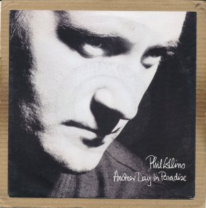 gebrauchter Tonträger – Phil Collins – Another Day In Paradise , (Vinyl Single)