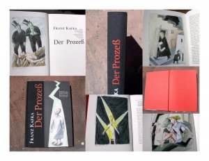 Der Prozeß. Roman. Mit 24 Farbzeichnungen von Bengt Fosshag und einer Nachbemerkung von Klaus Hermsdorf. Buchgestaltung von Thomas Pradel.