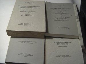 Geschichte der Christlichen Arabischen Literatur. (Studi e Testi, Band 118, 133, 146, 147, 172) Erster Band: Die Übersetzungen. Zweiter Band: Die Schriftsteller […]